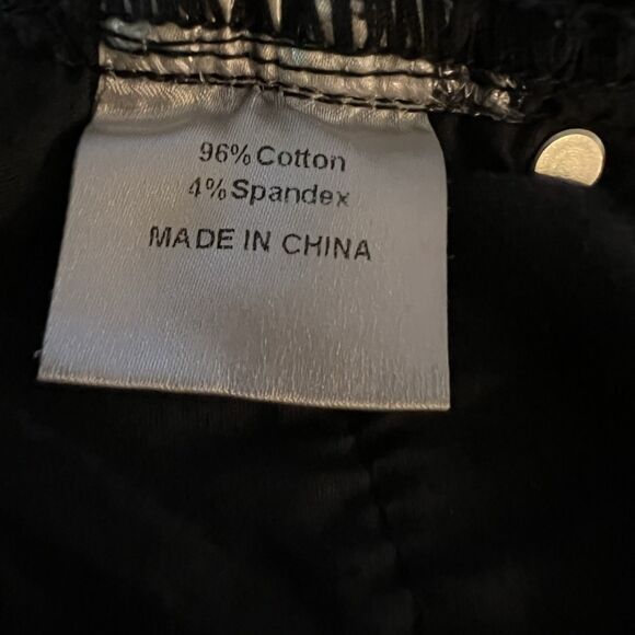 Juliette Women’s Jeans Pants Sz 12 Beaded Raw Hen Goth - Picture 4 of 5